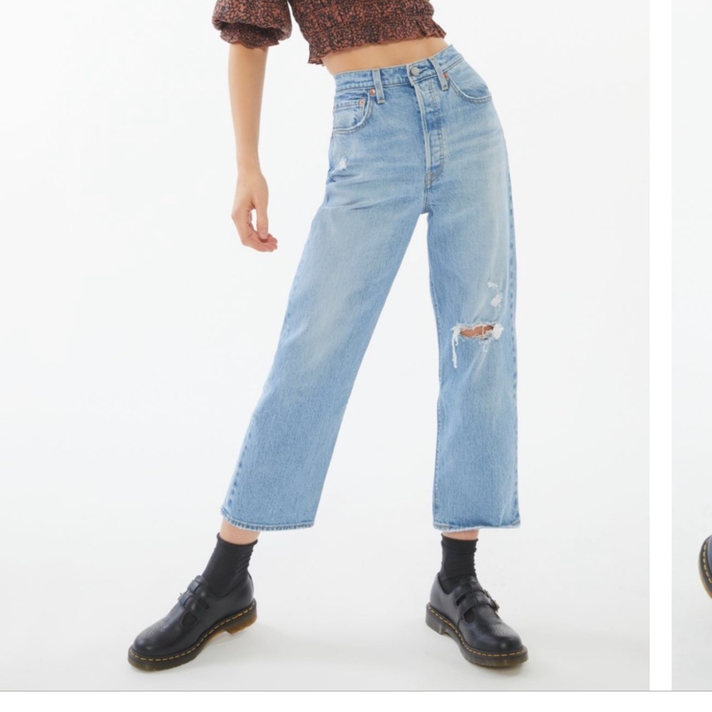 Levi’s Ribcage Straight Jean - Tango Fade